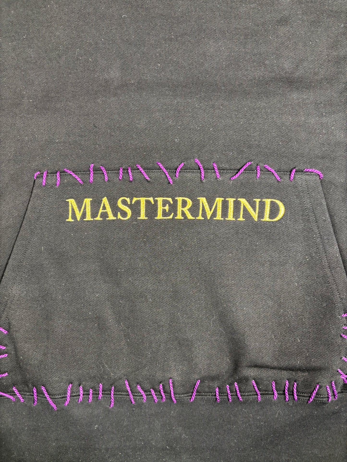 Mastermind Vs. Bape Hand Stitched Tassle Crewneck Sweater Size Large