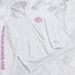 Chrome Hearts Purple Glitter Horseshoe Pullover Hoodie - Size Large