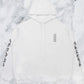 Chrome Hearts Vertical Logo Pullover Hoodie - White - Size Medium