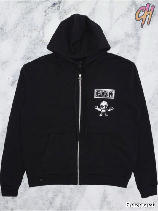Chrome hearts Men's FOTI zip up hoodie Size XXL