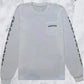 Chrome Hearts Scroll Logo White Pocket L/S T-Shirt Size Large
