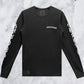 Chrome Hearts Scroll Logo Long-Sleeve Thermal Shirt 'Black'