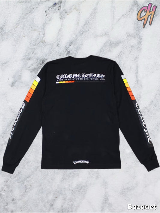 Chrome Hearts Boost Long Sleeve Shirt Black Size Medium Brand New