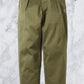 Bape One Pont Loose Fit Dark Olive Chino Pants Size Large
