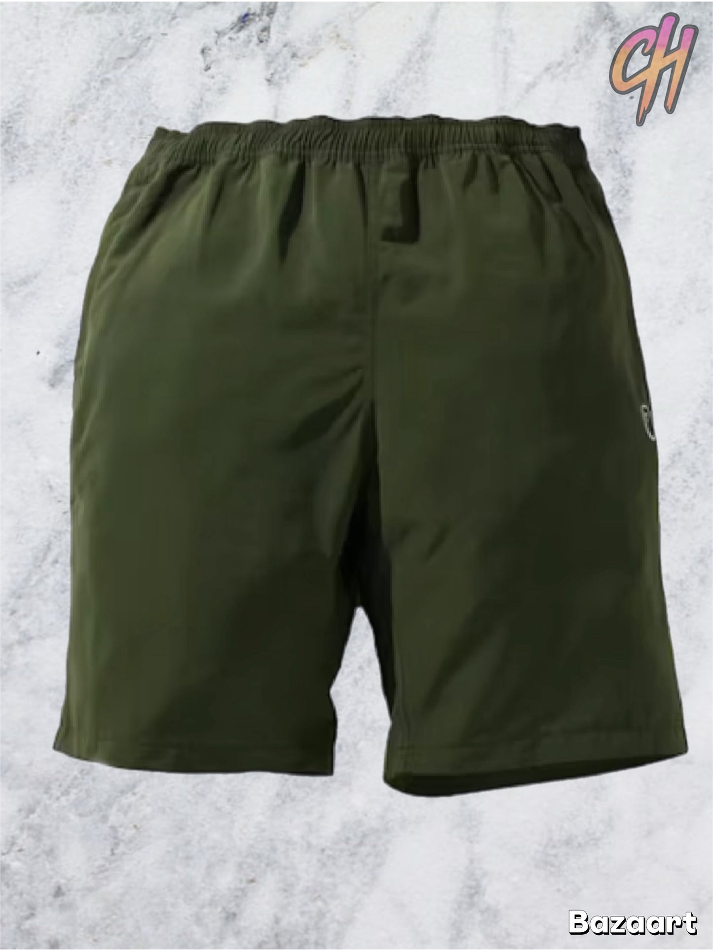 Bape One Point Olivedrab Beach Shorts Size XXL