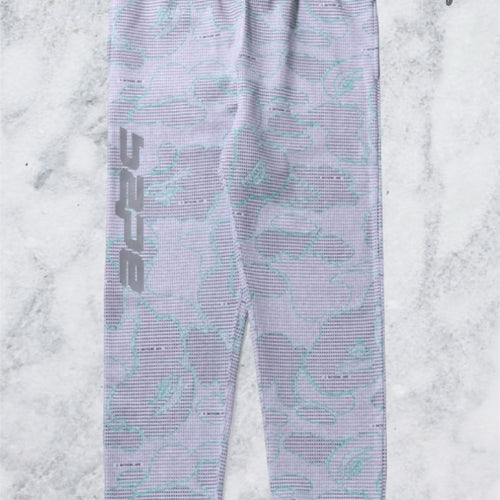 Bape Text Code Camo Grey Sweatpants Size Medium