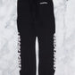 Chrome Hearts Scroll Logo Sweatpants “Black” Size Large
