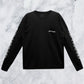 Chrome Hearts Scroll Logo Long sleeve “Black” Size XL
