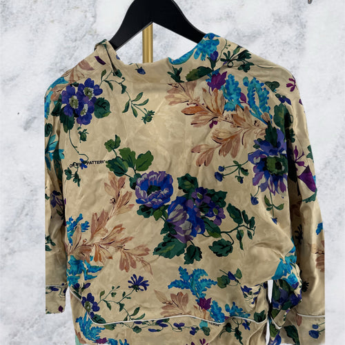 Off-White Camoflo Jacq Pajama Over Shirt SZ 38 MSRP: ($935.00)