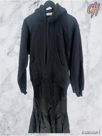 Off-White Logo Embroidered Hoodie Dress Size 40 (MSRP: $2448.00)