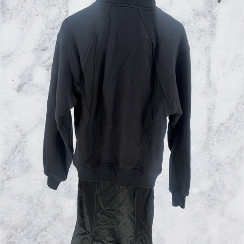 Off-White Logo Embroidered Hoodie Dress Size 40 (MSRP: $2448.00)