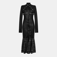 Off White Women's Maxi Dress Black Size 40 (MSRP: $3625.00)