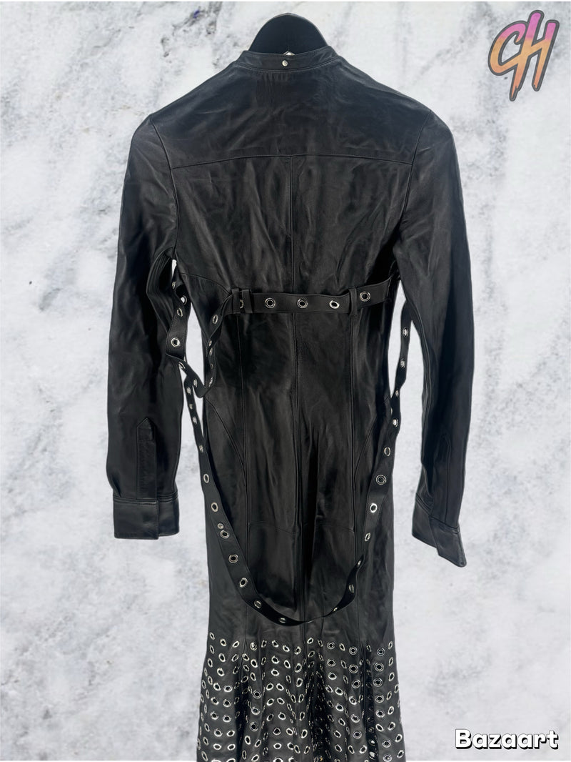 Off White Women's Maxi Dress Black Size 40 (MSRP: $3625.00)