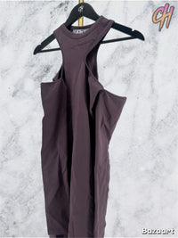Off-White c/o Virgil Abloh Women's Purple Midi Dress Size 40 (MSRP: $1250)