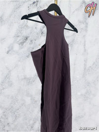 Off-White c/o Virgil Abloh Women's Purple Midi Dress Size 40 (MSRP: $1250)