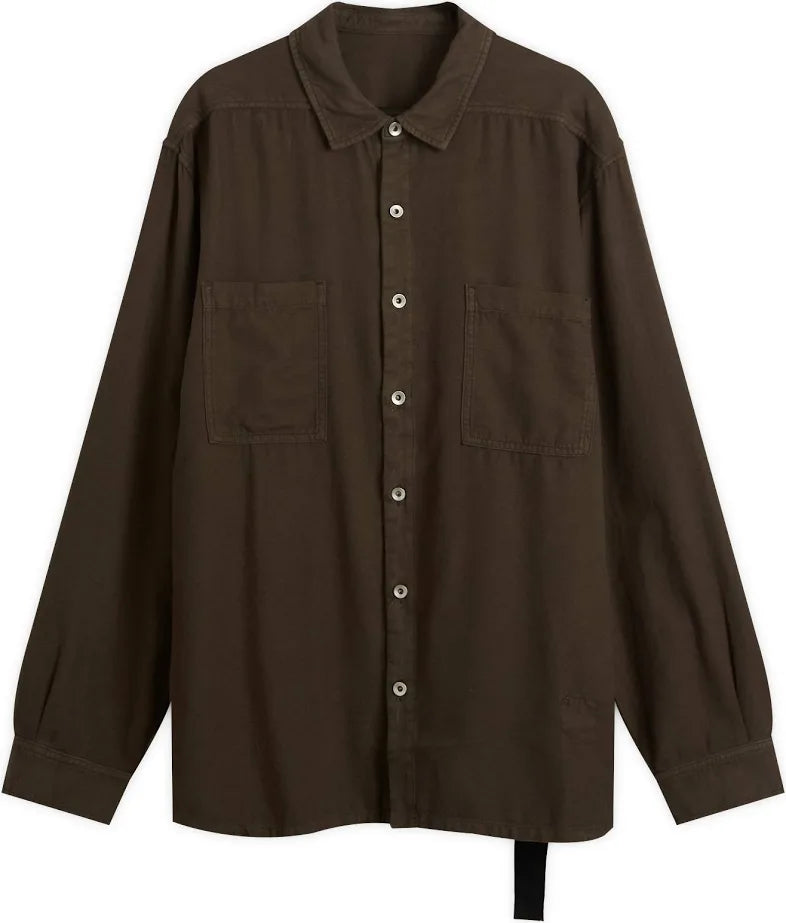 Rick Owen’s DRKSHDW Jumbo Overshirt SZ XL MSRP:$950
