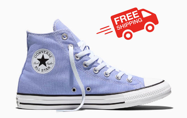 Converse Chuck Taylor All-Star Very Peri Purple Canvas High-Top Sneakers Unisex Men Women