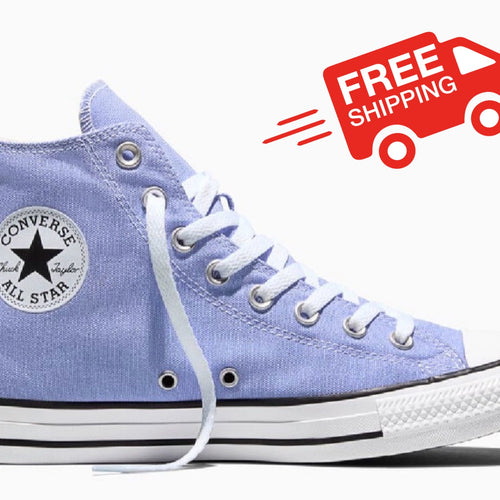 Converse Chuck Taylor All-Star Very Peri Purple Canvas High-Top Sneakers Unisex Men Women