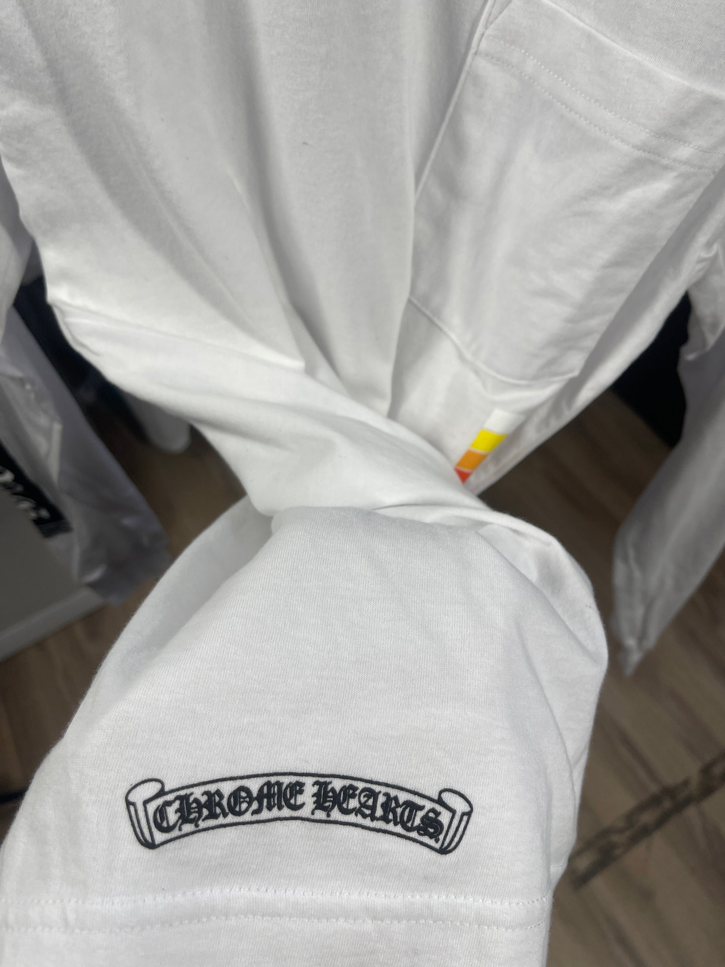 Chrome Hearts Boost Long Sleeve Shirt White