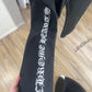 Chrome Hearts Scroll Logo Sweatpants “Black” Size Large