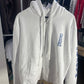 Chrome Hearts Thermal Blue Letter Full Zip Up White Size Small Mens