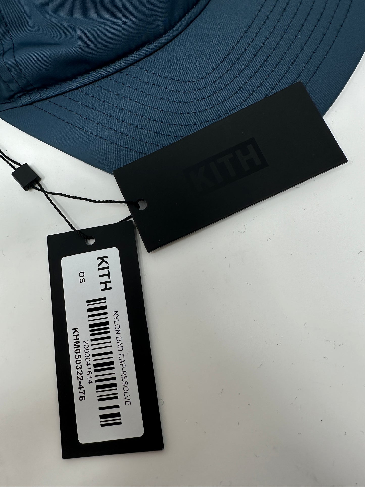 Kith Nylon Adjustable Dad Cap - Resolve Blue - OS