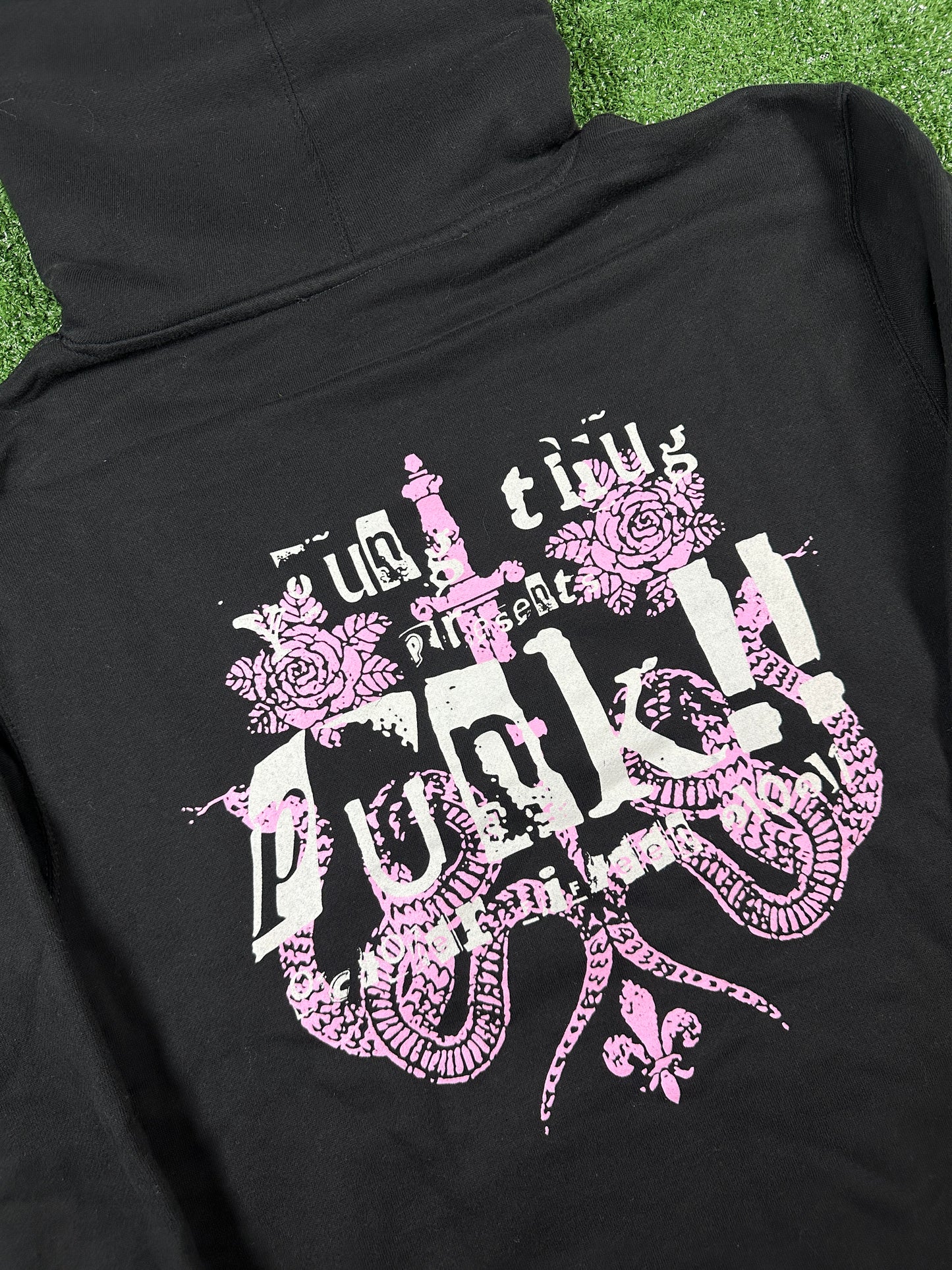 Young Stoner Life Official Merch 'Punk' Pullover Hoodie - Size Small