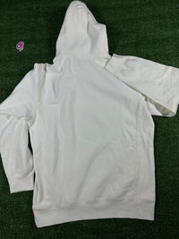 Supreme X CDG Box Logo White Hoodie (DAMAGED) SS17 - Size XL