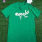 Moncler Green 'Bubble Running' Brand New Men's T-Shirt - Size Small