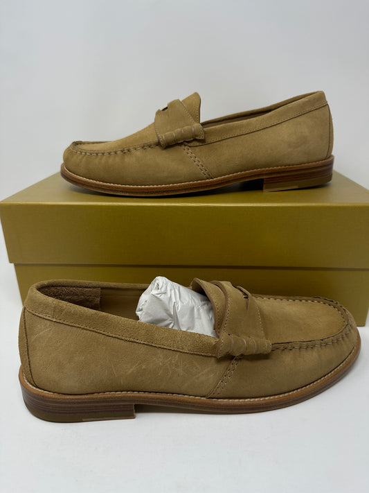 RHUDE Authentic Men's Slip On Loafer Shoes Tan Size 12M MSRP $595