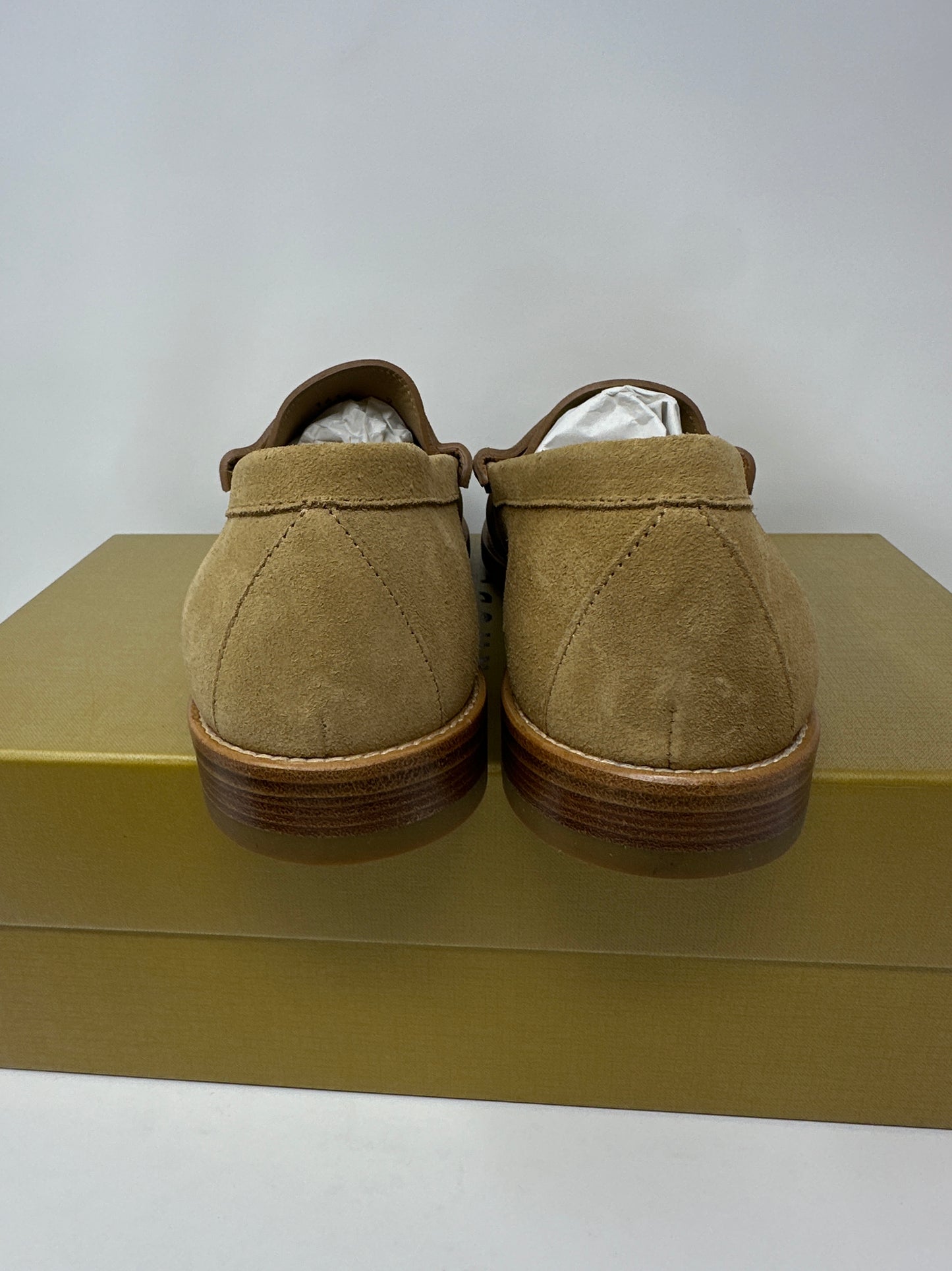 RHUDE Authentic  Men's Slip On Loafer Shoes Tan Size 11M MSRP $595