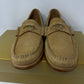 RHUDE Authentic  Men's Slip On Loafer Shoes Tan Size 11M MSRP $595