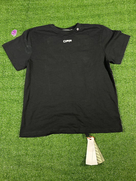 Off-White Caravaggio Painting Graphic Black/White T-Shirt (USED) - Size XXS