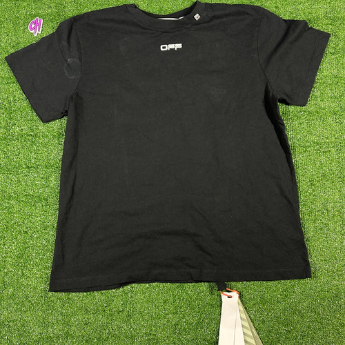 Off-White Caravaggio Painting Graphic Black/White T-Shirt (USED) - Size XXS