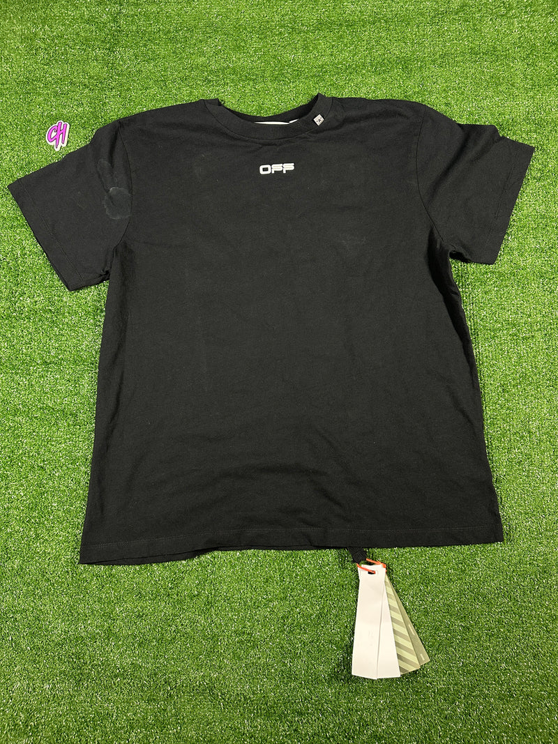 Off-White Caravaggio Painting Graphic Black/White T-Shirt (USED) - Size XXS