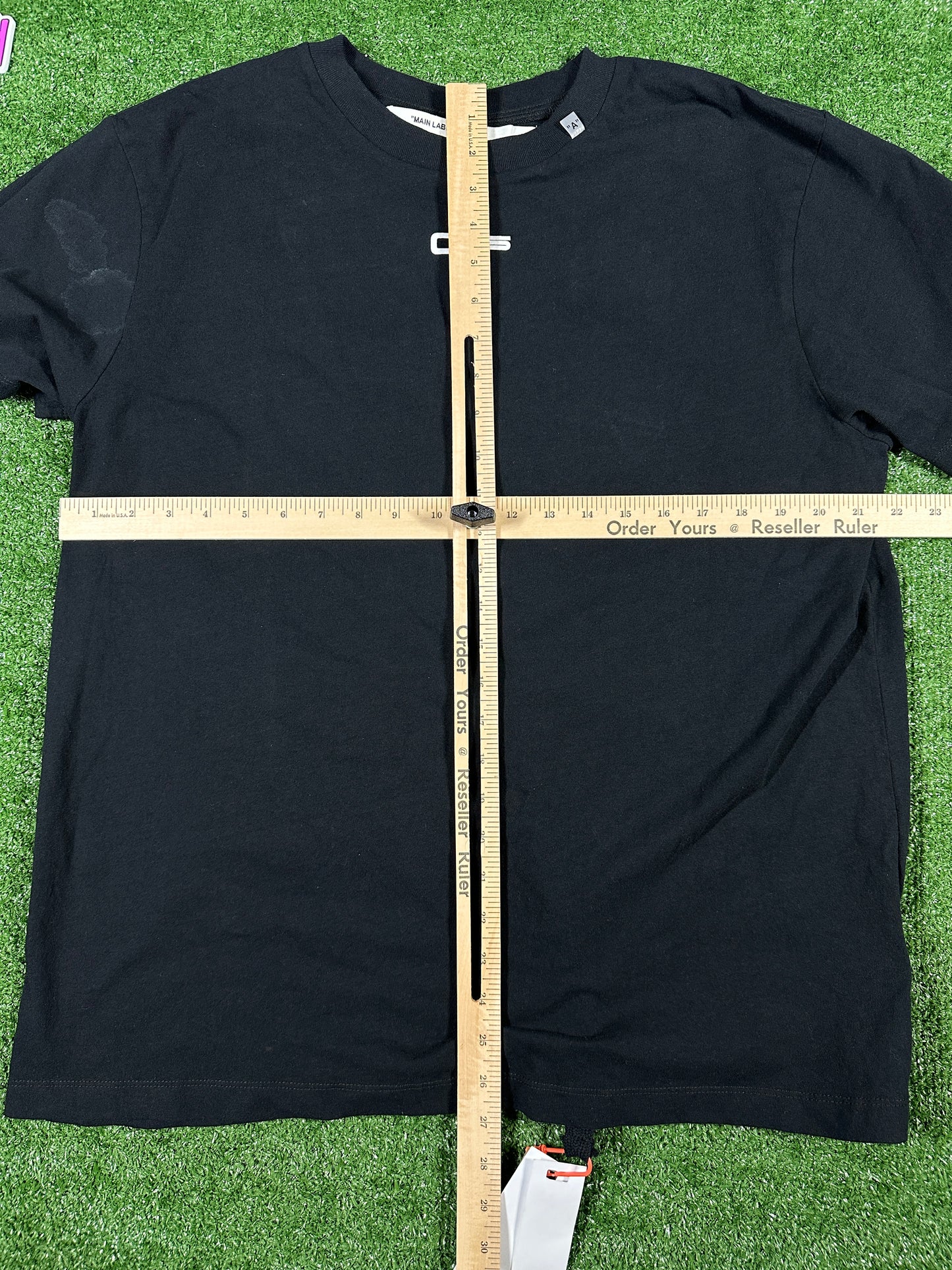 Off-White Caravaggio Painting Graphic Black/White T-Shirt (USED) - Size XXS