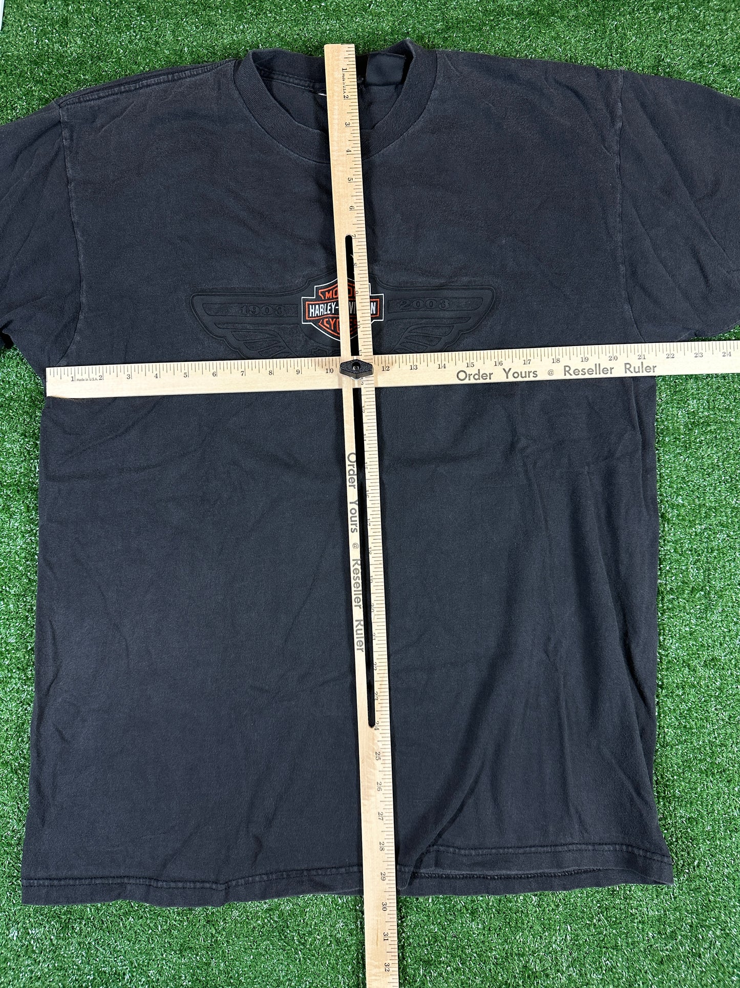 Harley Davidson Official Men's Used Vintage T-Shirt - Size Large