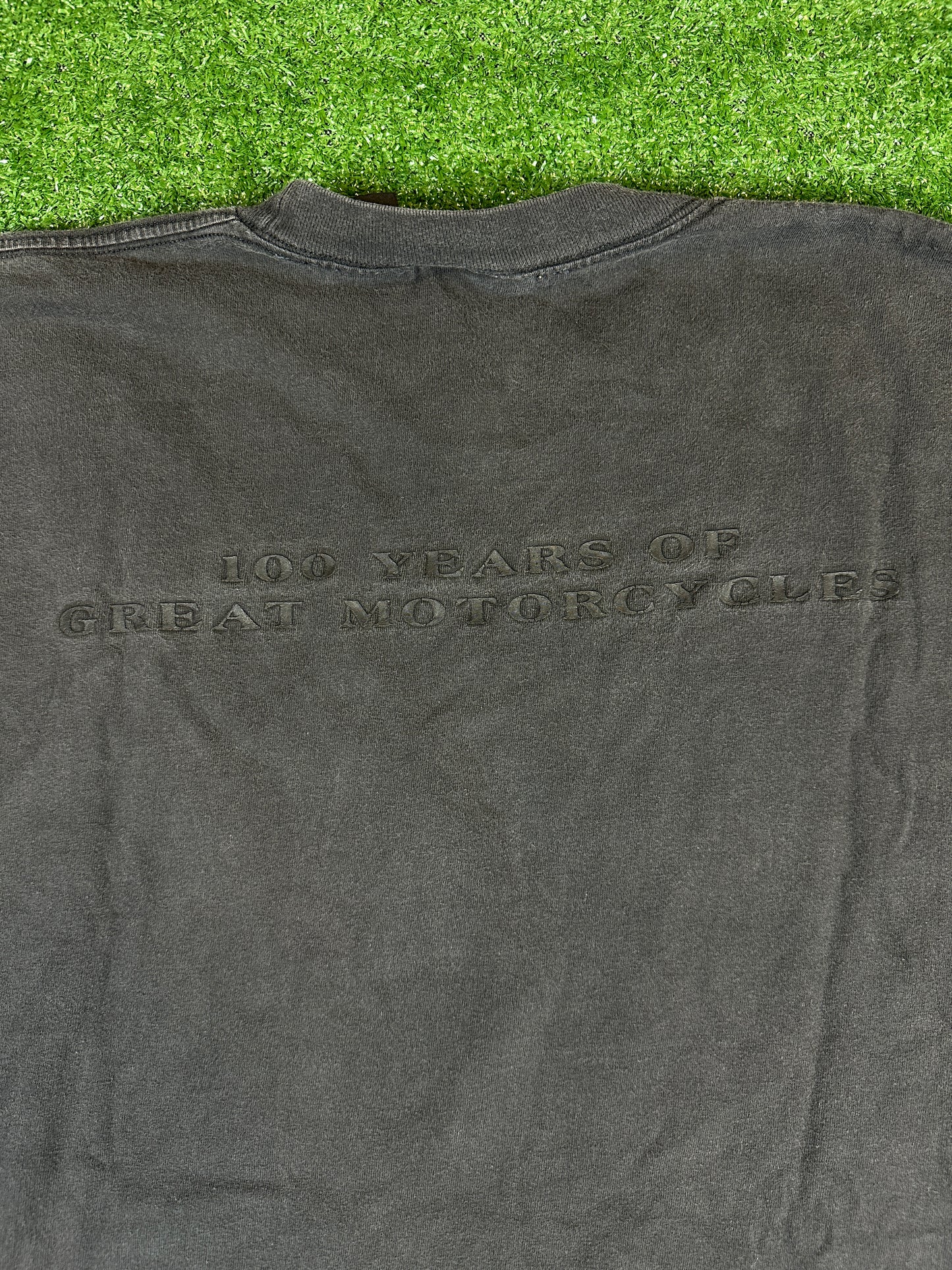 Harley Davidson Official Men's Used Vintage T-Shirt - Size Large