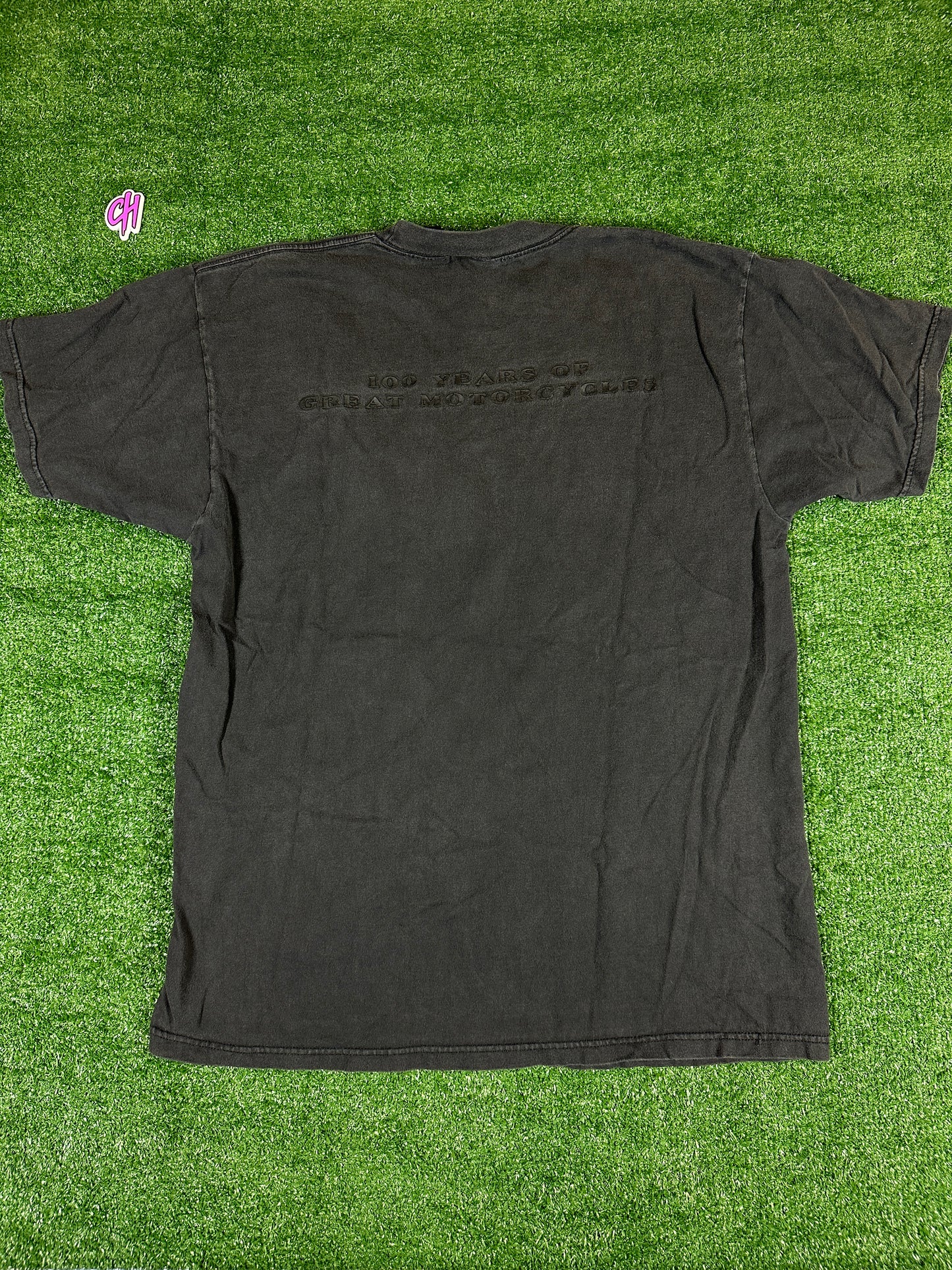 Harley Davidson Official Men's Used Vintage T-Shirt - Size Large