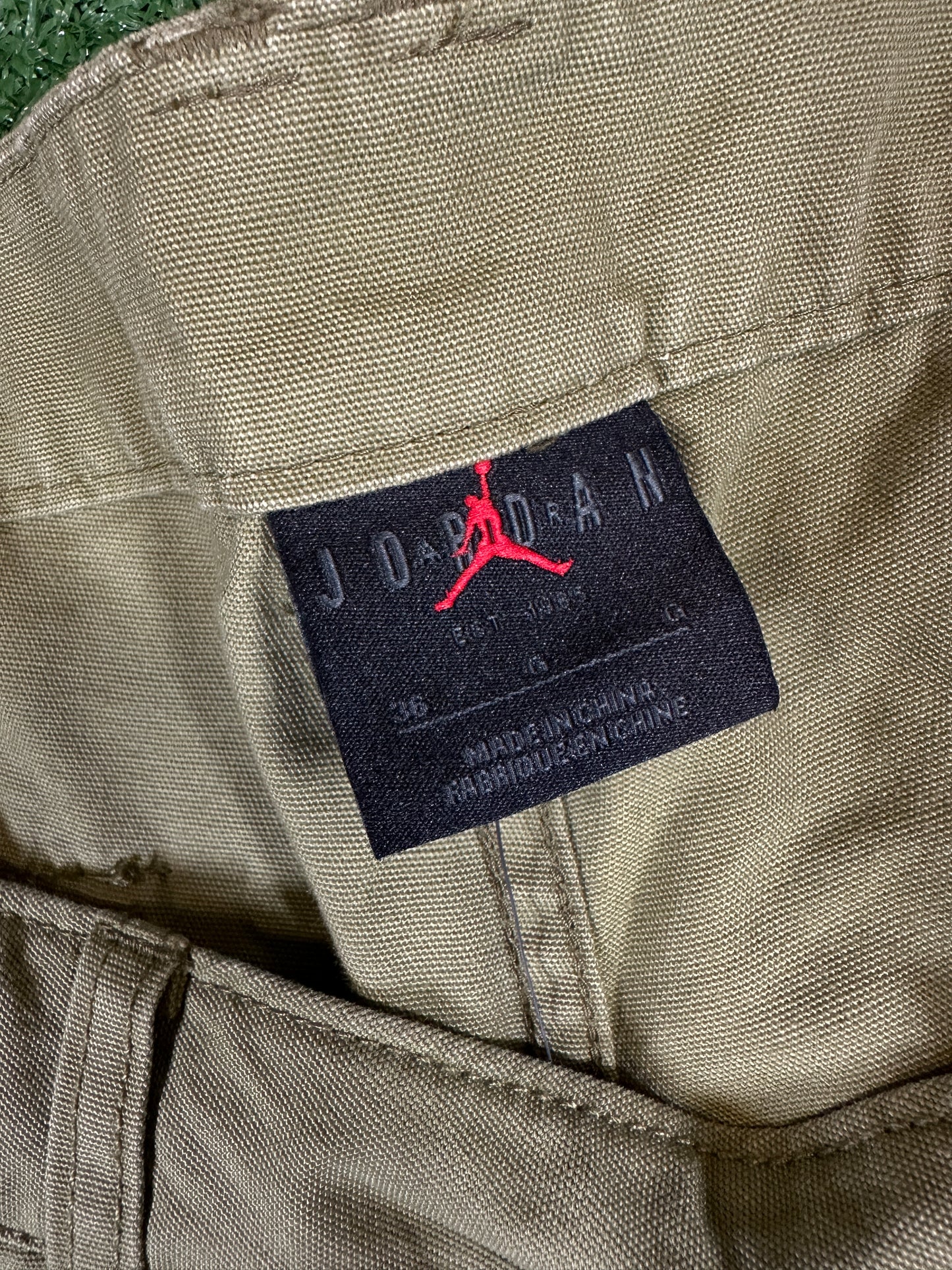 Air Jordan X Union X Bephies Beauty Supply Cargo Pants Size 36