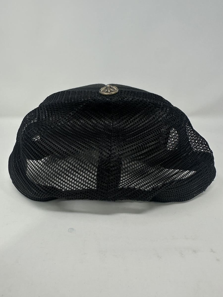 Chrome Hearts CH Hollywood Trucker Hat (USED) Authentic Chrome