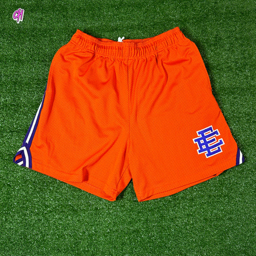 Eric Emanuel EE Basic Orange Basketball Shorts (USED) - Size XL
