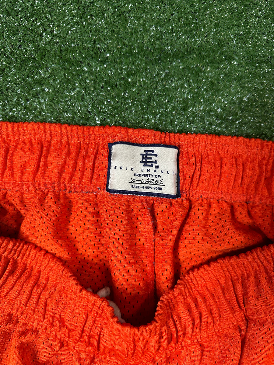 Eric Emanuel EE Basic Orange Basketball Shorts (USED) - Size XL