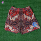 Eric Emanuel Basic EE Red Tapestry Shorts (USED) - Size XL