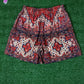 Eric Emanuel Basic EE Red Tapestry Shorts (USED) - Size XL