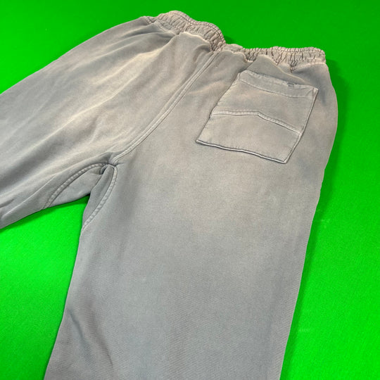 RHUDE Authentic Men's Sundry Steele Heavyweight Embroidered Logo Sweatpants MD MSRP: $765.00
