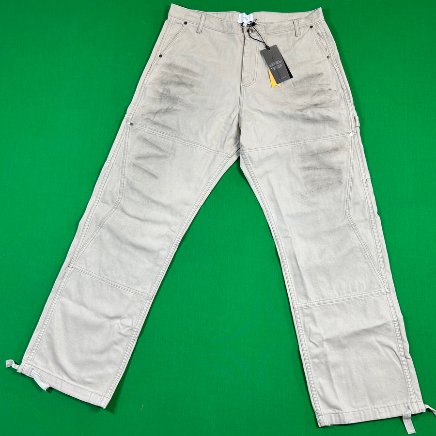 RHUDE Men's 'Sundry Elephant' Chevron Painter Pants XXL MSRP: $975.00