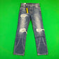 RHUDE Authentic Boxer Indigo Denim Mens Jeans Size 34 MSRP:$748.00