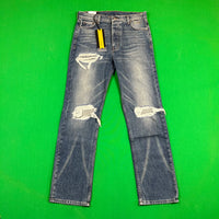 RHUDE Authentic Boxer Indigo Denim Mens Jeans Size 29 MSRP:$748.00