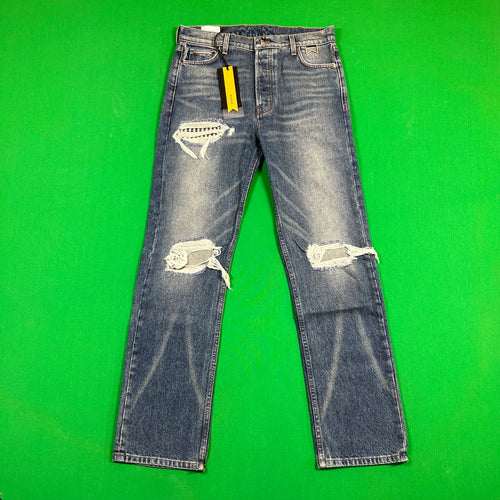 RHUDE Authentic Boxer Indigo Denim Mens Jeans Size 29 MSRP:$748.00